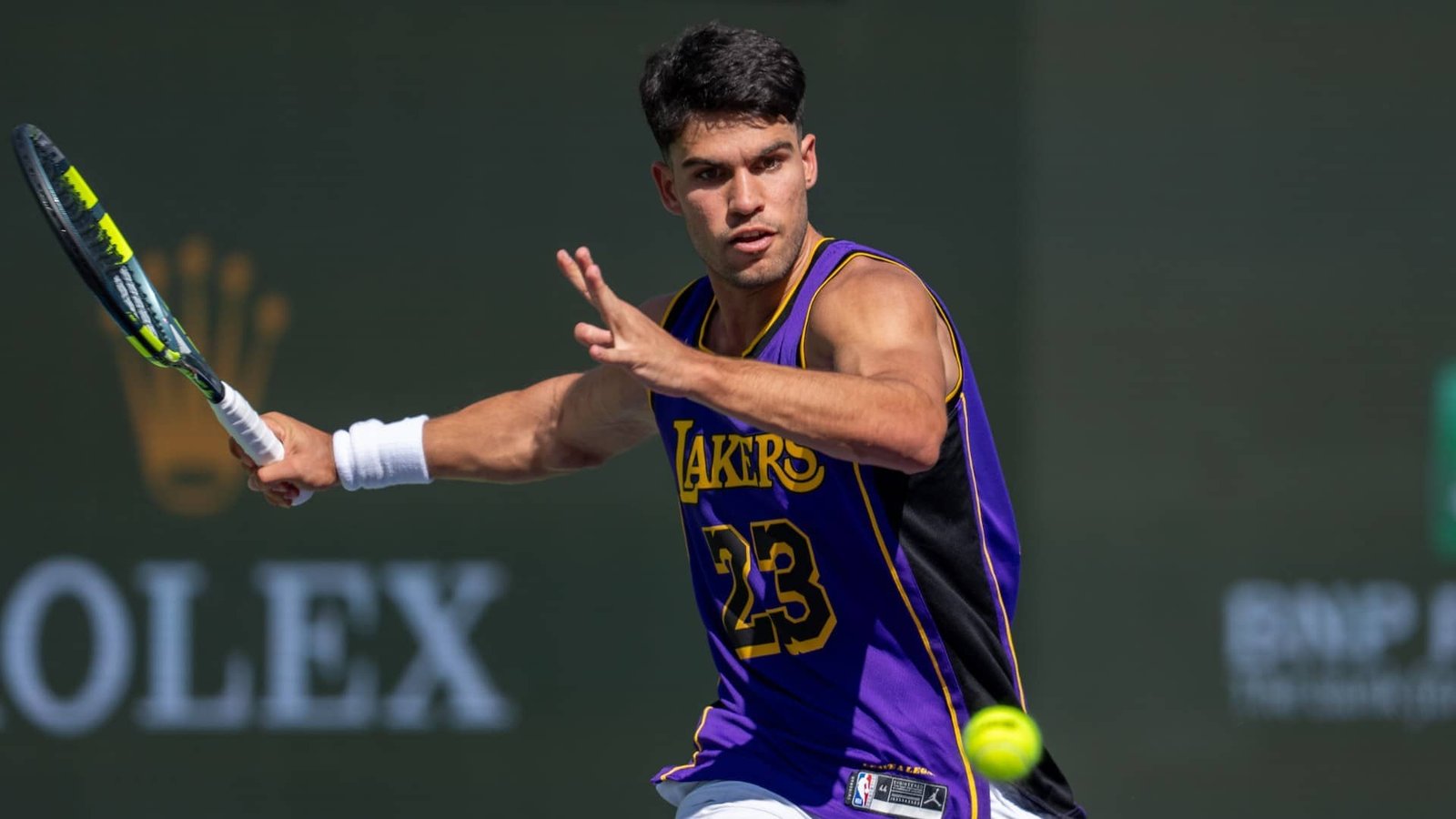 Carlos Alcaraz y un debut exigente en el Indian Wells